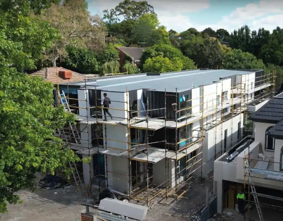 5 Jaserfold St. construction project in balwyn north